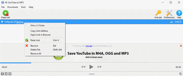 4K YouTube to MP3 4.10.1.5410 for windows instal