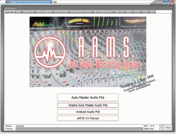 AAMS Auto Audio Mastering System Crack + Activator