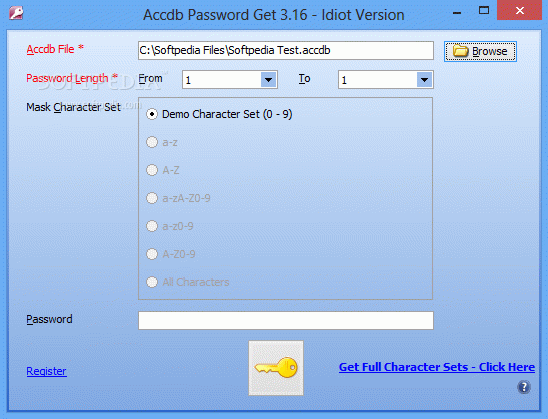Accdb Password Get - Idiot Version Crack + Serial Key
