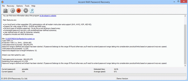 Accent RAR Password Recovery Crack With Serial Key