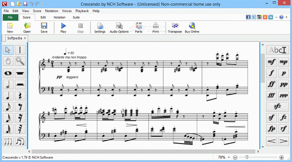 Crescendo Music Notation Editor Crack + Serial Number Updated