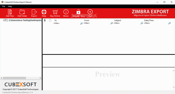 CubexSoft Zimbra Export Crack + Serial Number Download