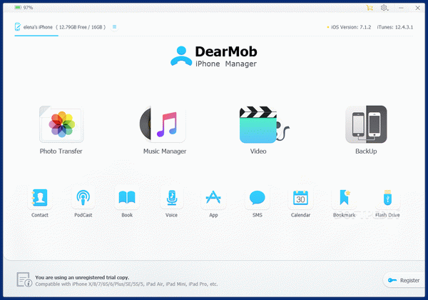 DearMob iPhone Manager Crack + Activation Code Download