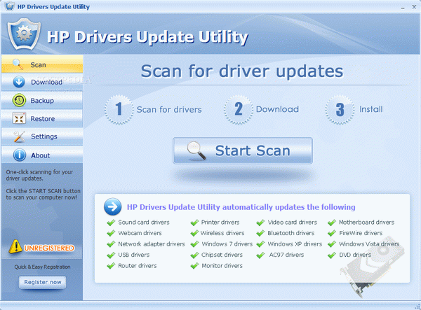 HP Drivers Update Utility Crack With Serial Number Latest 2022