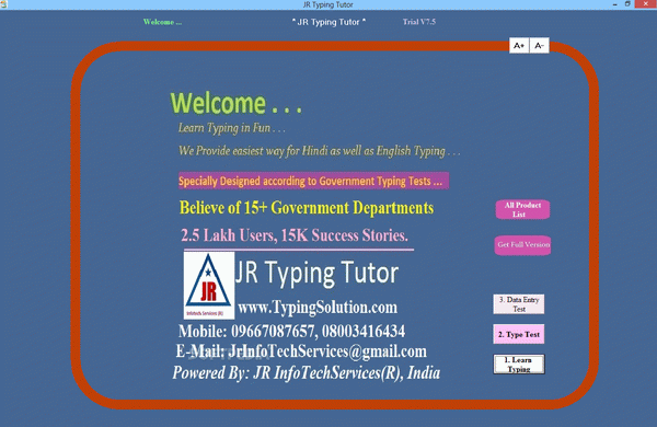 JR Typing Tutor Activation Code Full Version