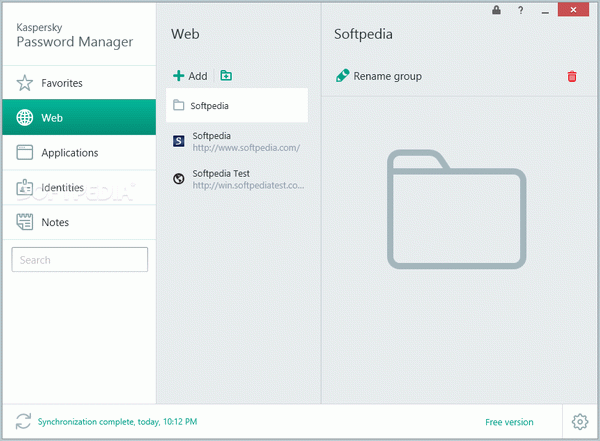 kaspersky password manager extension opera