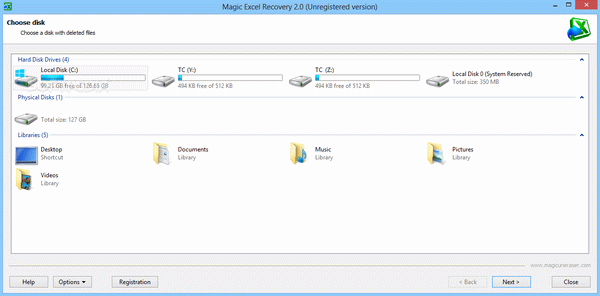 download the new version Magic Excel Recovery 4.6