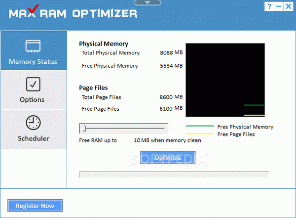 free space and ram optimizer for laptop