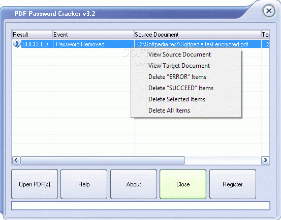 Password Cracker 4.78 download the new version