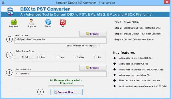 Softaken DBX to PST Converter Crack + Keygen Download 2022