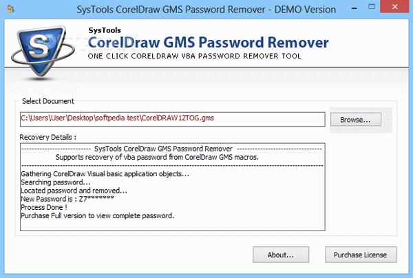 SysTools CorelDraw GMS Password Remover Crack With Activation Code 2024
