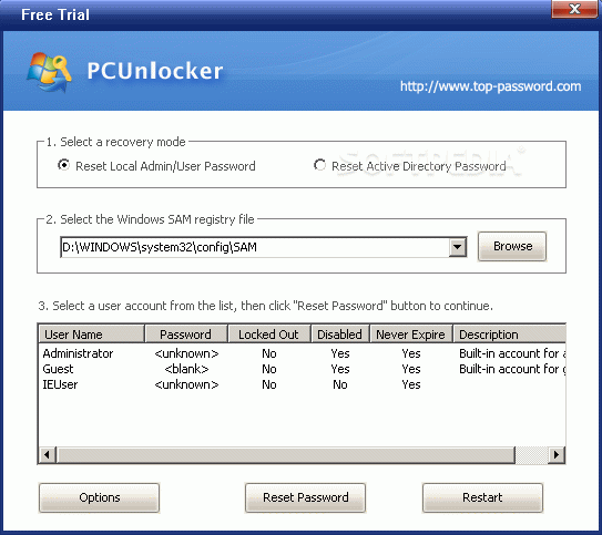 download pcunlocker full version crack