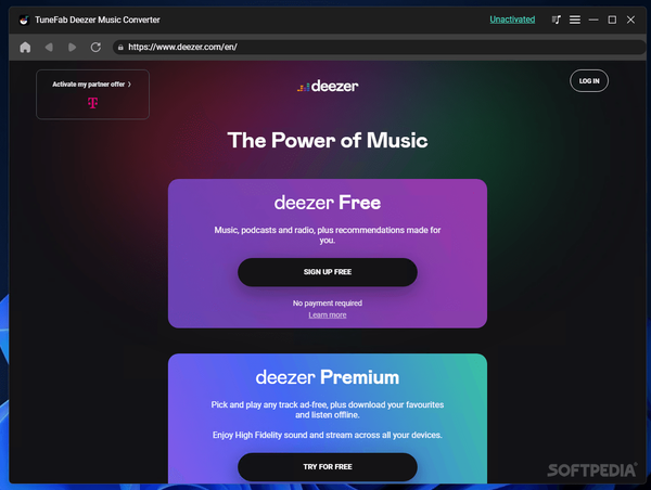 TuneFab Deezer Music Converter Crack With Activation Code