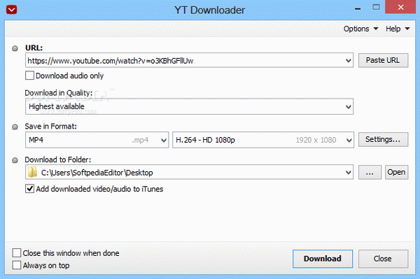 YT Downloader Crack With Serial Number Latest