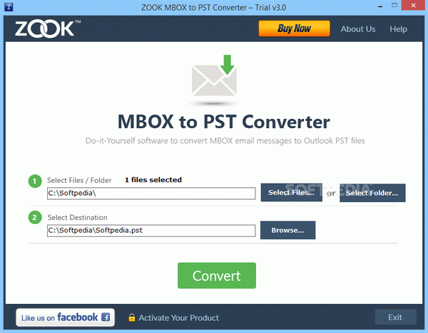 ZOOK MBOX to PST Converter Keygen Full Version